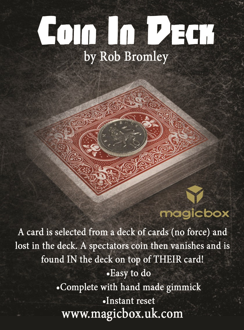 Coin In Deck By Rob Bromley